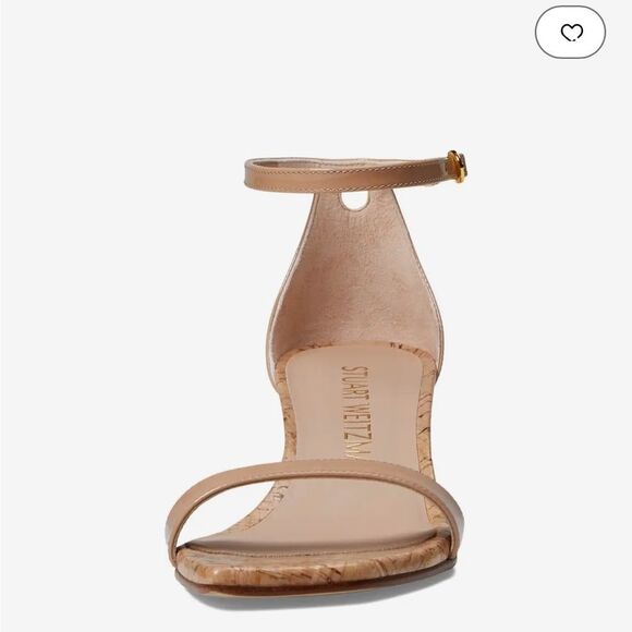 Stuart Weitzman Nudistcurve 50 Ankle Strap Wedge Sandals, New, Size EU 36 US 5.5 - Picture 3 of 12